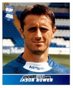 Sticker Jason Bowen - Football League 96 n. 21 - Panini