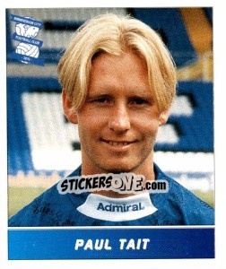 Sticker Paul Tait - Football League 96 - Panini