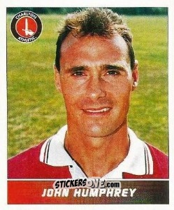 Sticker John Humphrey - Football League 96 n. 32 - Panini