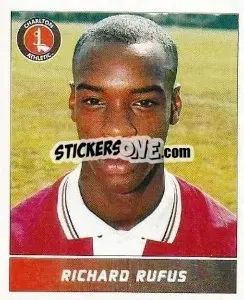 Sticker Richard Rufus - Football League 96 - Panini