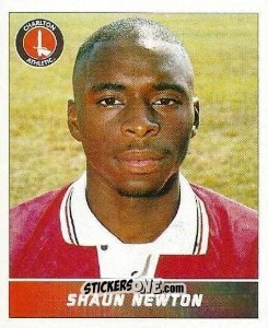 Sticker Shaun Newton - Football League 96 n. 37 - Panini