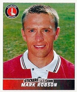 Sticker Mark Robson - Football League 96 n. 41 - Panini