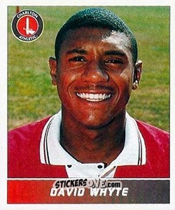 Cromo David Whyte - Football League 96 - Panini