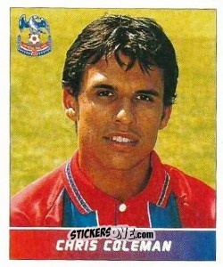 Sticker Chris Coleman - Football League 96 - Panini