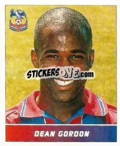 Cromo Dean Gordon - Football League 96 - Panini