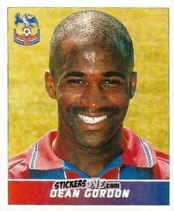 Sticker Dean Gordon - Football League 96 n. 47 - Panini