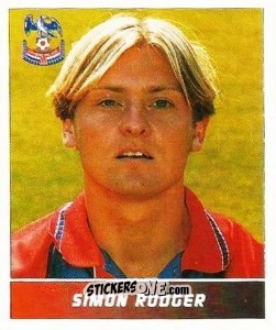 Cromo Simon Rodger - Football League 96 - Panini