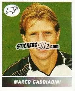 Figurina Marco Gabbiadini - Football League 96 - Panini