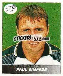 Sticker Paul Simpson - Football League 96 - Panini