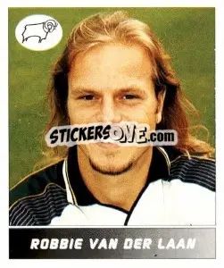 Figurina Robie Van Der Laan - Football League 96 - Panini