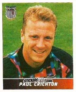 Figurina Paul Crichton - Football League 96 n. 72 - Panini
