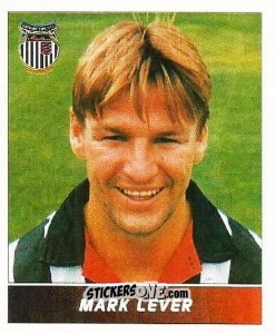 Figurina Mark Lever - Football League 96 n. 75 - Panini