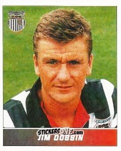 Figurina Jim Dobbin - Football League 96 n. 79 - Panini