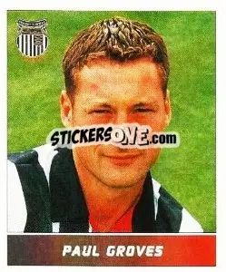 Sticker Paul Groves - Football League 96 - Panini