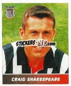 Sticker Craig Shakespeare - Football League 96 - Panini