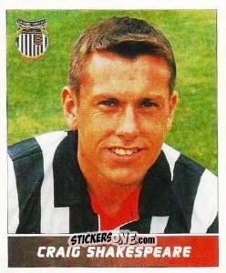Sticker Craig Shakespeare - Football League 96 n. 81 - Panini