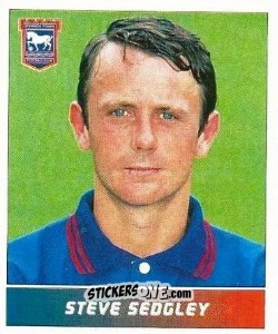 Sticker Steve Sedgley - Football League 96 n. 105 - Panini