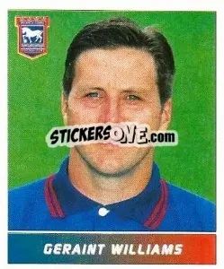 Sticker Geraint Williams - Football League 96 - Panini