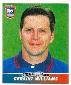 Sticker Geraint Williams - Football League 96 n. 109 - Panini