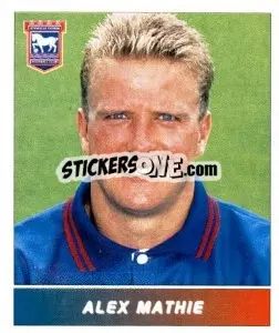 Cromo Alex Mathie - Football League 96 - Panini