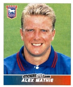 Sticker Alex Mathie - Football League 96 n. 112 - Panini