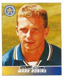 Sticker Mark Robins - Football League 96 n. 126 - Panini