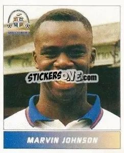 Sticker Marvin Johnson - Football League 96 - Panini