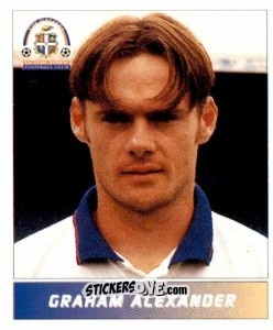 Sticker Graham Alexander - Football League 96 n. 132 - Panini
