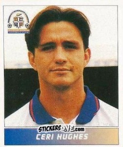 Figurina Ceri Hughes - Football League 96 - Panini