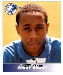 Sticker Bobby Bowry - Football League 96 n. 146 - Panini