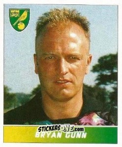 Cromo Bryan Gunn - Football League 96 - Panini