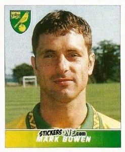 Sticker Mark Bowen - Football League 96 n. 157 - Panini