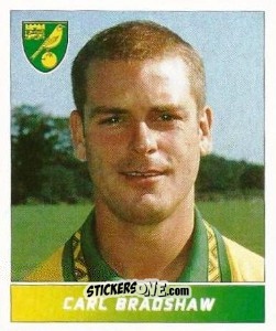 Sticker Carl Bradshaw - Football League 96 n. 158 - Panini