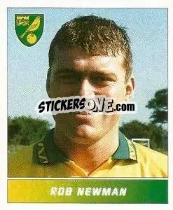 Figurina Rob Newman - Football League 96 - Panini