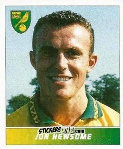 Sticker Jon Newsome - Football League 96 n. 160 - Panini