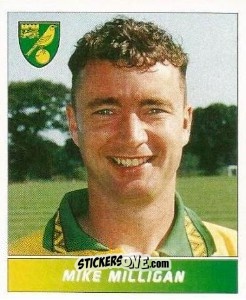 Figurina Mike Milligan - Football League 96 n. 165 - Panini