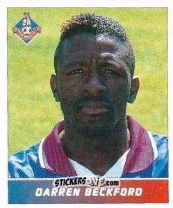 Figurina Darren Beckford - Football League 96 n. 181 - Panini