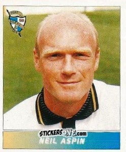 Figurina Neil Aspin - Football League 96 n. 185 - Panini