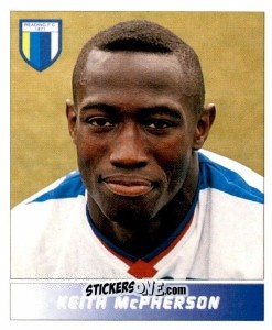 Figurina Keith McPherson - Football League 96 n. 215 - Panini