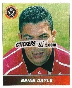 Sticker Brian Gayle - Football League 96 - Panini
