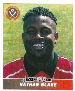 Sticker Nathan Blake - Football League 96 n. 236 - Panini