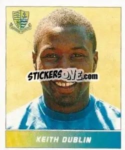 Sticker Keith Dublin - Football League 96 - Panini