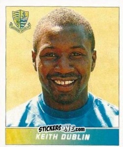 Cromo Keith Dublin - Football League 96 n. 242 - Panini