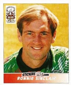 Sticker Ronnie Sinclair - Football League 96 - Panini