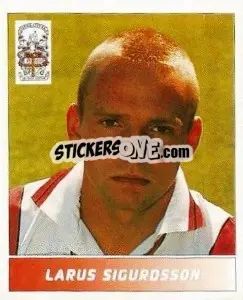 Sticker Larus Sigurdsson - Football League 96 - Panini