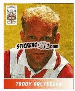 Sticker Toddy Orlygsson - Football League 96 - Panini