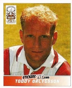 Sticker Toddy Orlygsson - Football League 96 - Panini