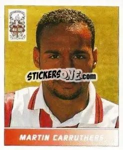 Figurina Martin Carruthers - Football League 96 - Panini