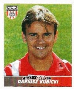 Cromo Dariusz Kubicki - Football League 96 - Panini