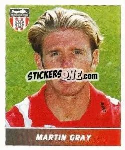 Sticker Martin Gray - Football League 96 - Panini